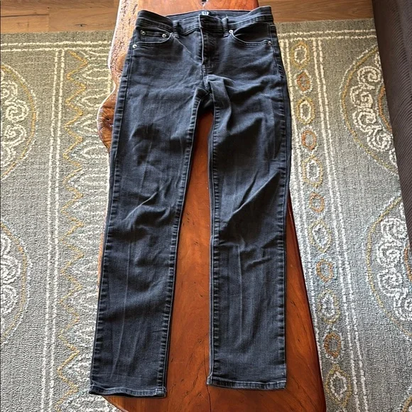 GUC size 27 R classic straight washed black midrise jeans - Picture 1 of 6